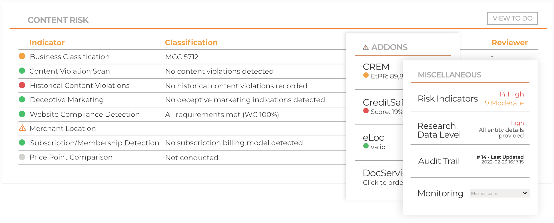 screenshot of Web Shield